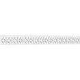 thumbnail image 1 of Ekena Millwork RUNP04X0625X48KNS 4 x 48 in. Pitch 0.62 in. Kinsman Architectural Grade PVC Running Trim, 1 of 1