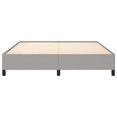 thumbnail image 4 of vidaXL Bed Frame Upholstered Platform Bed with Wooden Slats Support Fabric, 4 of 7