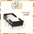 thumbnail image 3 of Dream On Me Osko Lit transformable pour enfant en bas âge, 3 of 8