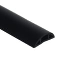 thumbnail image 4 of Heavy Duty Floor Cable Protection Cover Floor Cable Cover Rubber Trunking 1M D30-black, 4 of 4