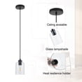 thumbnail image 4 of Suspensions de Cuisine Noires Suspensions en Verre Suspensions Suspendues, 4 of 7