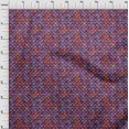 thumbnail image 3 of oneOone Cotton Cambric Fabric Chevron Ikat Printed Fabric 1 Yard 56 Inch Wide, 3 of 4