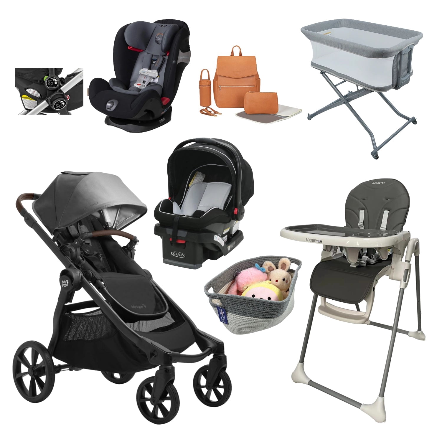 Baby jogger city select premium baby mega bundle