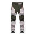 thumbnail image 1 of GPOECD Snow Fashion Men's Work Clothes Slim Straight Leg Pants Army Green,L, 1 of 3