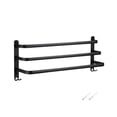 thumbnail image 1 of Boovnll Tool Kit, Black Space Aluminum Towel Rack, Towel Rod, Pole Bathroom Upper and Lower Pole, Towel Rack, Towel Rack, Tool Set, Home Essentials, Household Essentials, 1 of 2