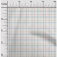 thumbnail image 2 of oneOone Polyester Spandex Light Blue Fabric Check Fabric For Sewing Printed Craft Fabric By The Yard 56 Inch Wide, 2 of 4