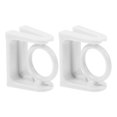 thumbnail image 1 of 2Pcs Adhesive Curtain Rod Holders Curtain Rod Brackets for Living Room Kitchen Bathroom, 1 of 8
