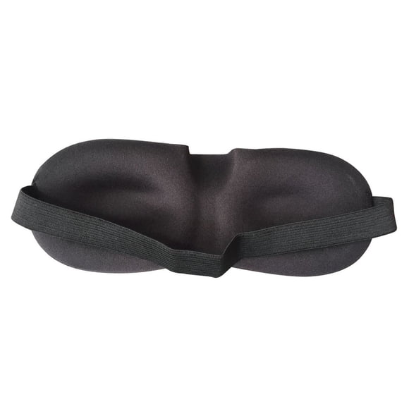 Eye Mask for Sleeping (4 Sleep Mask + Free Ear Plugs) 3D Contoured Sleep Masks for Adults, Men and Women - Soft Padded Eye Shade Cover for Travel Rest - Relax Sleeping Blindfold for Your Eyes - Black