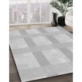 thumbnail image 3 of Ahgly Tapis Rectangulaire Lavable en Machine Intérieur Transitionnel Gris Foncé, 7 Pieds x 9 Pieds, 3 of 7