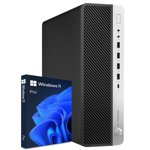 Desktop PC HP EliteDesk 800 G4 SFF High-Performance Computer System - Windows 11 Pro - Intel Hexa-Core i7 8th Gen CPU - 16GB DDR4 RAM - 2TB NVMe SSD - WIFI-Refurbished