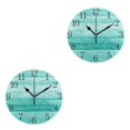 thumbnail image 4 of mmirethe Unique Style Round Wall Clock Timeless For Any Space Durable Construction Decorative Wall Clock As Shown type 8 2Set, 4 of 6