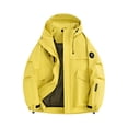 thumbnail image 1 of Jackets for Men Hooded Long Sleeve Zipper Pocket Solid Stormtrooper Coat, 1 of 9
