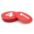 thumbnail image 4 of Aspire Acrylic Locker Number Signs 1-30, Door Sign with Self-adhesive Tape Red, 4 of 5