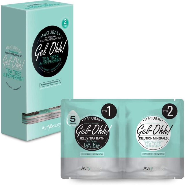Avry Gel-Ohh Jelly Spa Bath (Tea Tree & Peppermint) 30 Pack