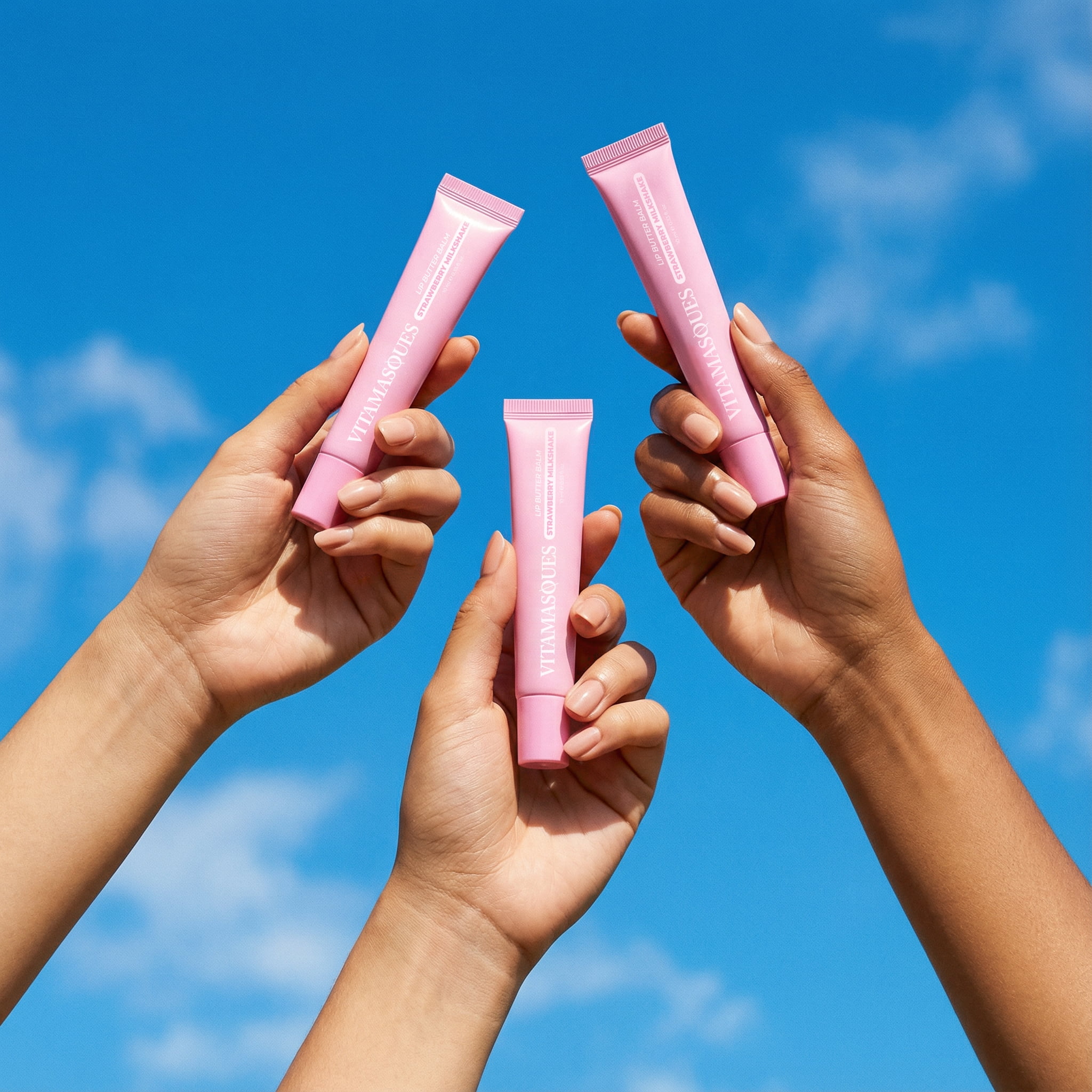 Vitamasques Lip Butter Balm - Strawberry Milkshake, 0.33 fl oz