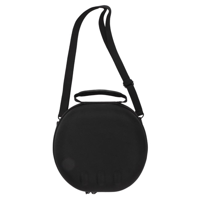 Pochette de Protection pour Lunettes VR, Coque Rigide Antichoc Résistante à la Pression, Étui Rigide pour Lunettes VR avec Grande Capacité, Double Fermeture Éclair, Bandoulière pour Meta Quests 3
