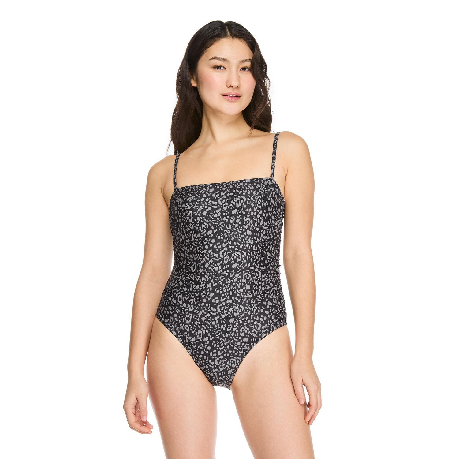 Maillot de bain 1 pièce froncé Reebok pour femmes