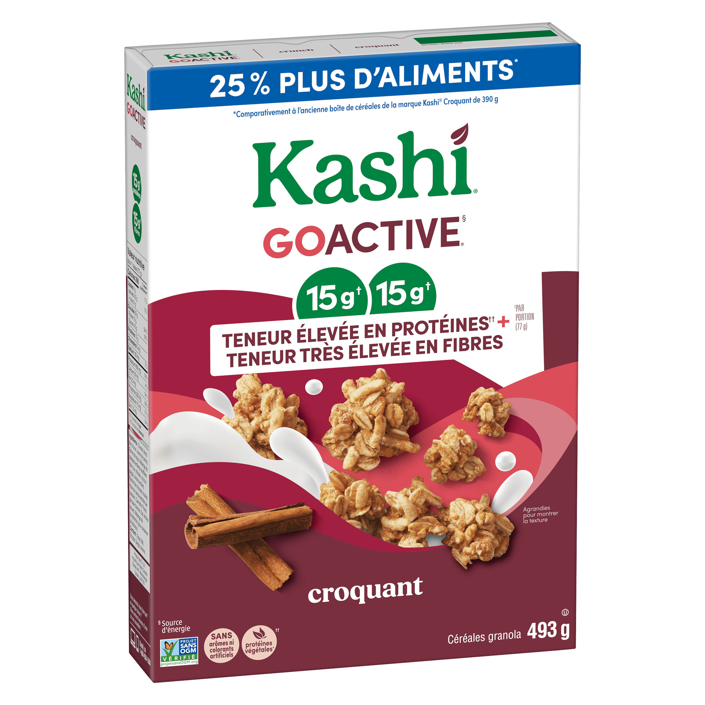 Kashi GoActive Crunch 493g