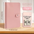 thumbnail image 3 of ZZkhGO 100 Envelope Cash Binder, Budget Saving Binder with PVC Pockets, A5 Size Money Organizer for Savings Goal, 3 of 5