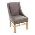 thumbnail image 4 of ​​Mid-Century Dining Chair - Handmade Nailhead Trim (Brown Gray)​​, 4 of 5