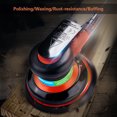 thumbnail image 4 of FlyFlise Pneumatic Sander 5 Inch Polishing Sanding Waxing for Car Wall Wood Paint, 4 of 6