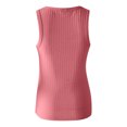 thumbnail image 5 of Timegard Womens Tank Tops Summer V Neck Slim Basic Tee Solid Color Casual Sleeveless Top Cami Shirts, 5 of 5