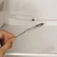 thumbnail image 4 of HOZADOIE Galvanized Springs Unclogger Galvanized Spring Tube Refrigerator Unclogger Cleaning Tool for Unclogging Accumulated Water and Freezing in The Drainage Hole of The Refrigerator Compart, 4 of 9