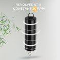 thumbnail image 2 of jinwen 4x Battery Powered Wind Black Rotating Operated Motor Garden Ornament 4Pcs, 2 of 9