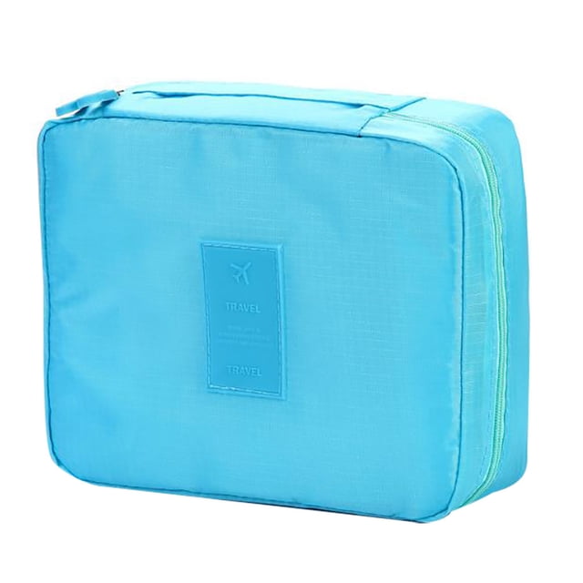 Binwennn Travel Portable Makeup Toiletry Wash Organizer Pouch Storage Hanging Bag Foldable Clothes Storage Clothes Storage Container under The Bed Sweater Storage Flower Storage Containers Storage