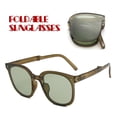 thumbnail image 1 of Lunettes de Soleil Tendance pour Femmes Hommes Polarisées Pliables Rondes Chic Rétro Lunettes de Soleil, 1 of 4