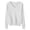 White, variant on Classic Pullover Sweater for Women Women's V-Neck Long Sleeve Sweater Pullover Soft Knitted Sweater Lightweight Knit Sweater S-111 White M