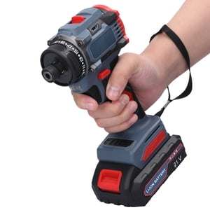 Tournevis électrique sans fil, 21V Forage électrique 55Nm Pilote à vis moteur sans brosse avec LED Lumière pour les appareils ménagers Installation de meubles Automobile