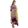 thumbnail image 3 of Atasi Straight Designer Kurta With Short Palazzo Pant Salwar Kameez With Dupatta, 3 of 4