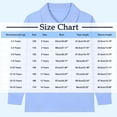 thumbnail image 3 of zbxnLI Filles Garçons Uniforme Scolaire Chemises de Golf à Manches Longues Fermeture à Boutons Hauts à Col 2-15 Ans, 3 of 3