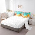 thumbnail image 3 of YST Summer Hawaiian Beach Comforter Set, 7-Piece, Ocean Theme, Queen, 3 of 5