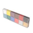 thumbnail image 3 of Face Paint Palette, 12 Colors DIY Washable Face Body Paint Palette Set  For Halloween, 3 of 8