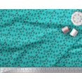 thumbnail image 3 of Soimoi Green Cotton Cambric Fabric Triangle Geometric Print Sewing Fabric Yard 56 Inch Wide, 3 of 3