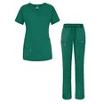 thumbnail image 2 of Adar Pro Breakthrough Plus Scrub Set For Women - Enhanced V-Neck Top & Multi Pocket Pants - Petite / Tall, 2 of 8