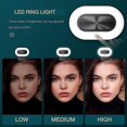 thumbnail image 2 of 1080P Webcam with Microphone, Full HD Facecam Live Streaming Webcams with Ring Light, Tripod, 360° Swivel Radius, USB Camera for PC, 2 of 5