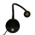 thumbnail image 1 of RV Gooseneck Bed Light, DC12-24V Touch Control Boat Bedside Reading Lamp, 3 Lights Adjustable RV LED Night Light for  Van, Boat, Wall Mounted, 1 of 7