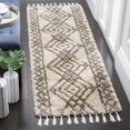 thumbnail image 1 of Safavieh Moroccan Fringe Erksine Geometric Shag Area Rug, 1 of 5