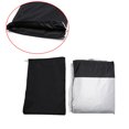 thumbnail image 2 of Unique Bargains XXL 190T Motorcycle Cover Black Silver Tone Outdoor Waterproof UV Protector, 2 of 7