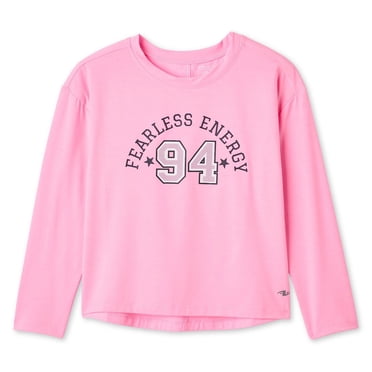 Athletic Works Girls' Long-Sleeve T-Shirt