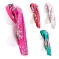 thumbnail image 3 of Bonnet Sleep Hat Elastic Band Extra Large Polyester Floral Printed Curly Dreadlock Braid Hair Cap for Women, 3 of 10