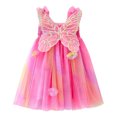 thumbnail image 1 of Robe Décontractée pour Filles Robe Tutu Sans Manches pour Filles Robe de Princesse Robe en Tulle pour Tout-Petits pour Filles 5-6 Ans, 1 of 5