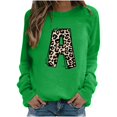 thumbnail image 2 of 2023 Chandail de Mode pour Femmes Rabais de 50 % Liquidation Mode Décontractée Manches Longues Col Rond Imprimé Chandail pour Dames Hauts Blouse, 2 of 3