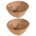 thumbnail image 2 of 2Pcs  Balcony Hanging Bonsai Basket Liner Coconut Shell Flower Pot Planter, 2 of 8