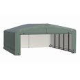 thumbnail image 1 of ShelterTube Wind and Snow-Load Rated Garage, 20x23x10 Green, 1 of 7