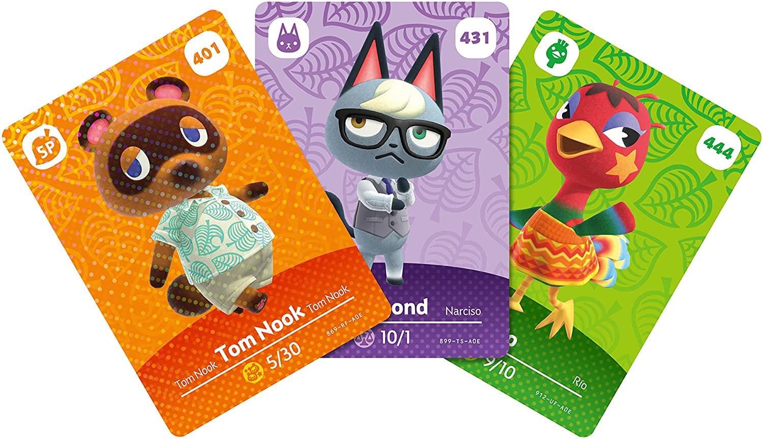 amiiboカード 56枚セット Nintendo Animal Crossing Amiibo Cards - Series 5 - 6 Card Pack