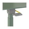 thumbnail image 2 of Seville Classics Sage Green airLIFT® Pneumatic Tilting Mobile Desk Cart, 2 of 12